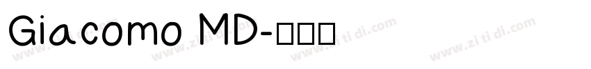 Giacomo MD字体转换